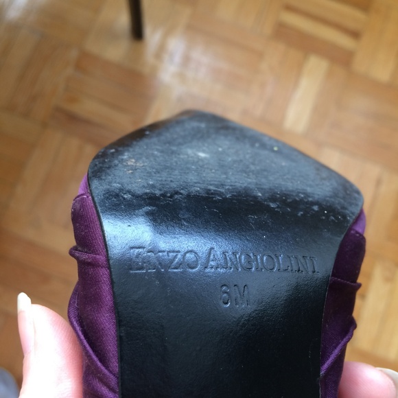 Purple slingback heels - Picture 7 of 7